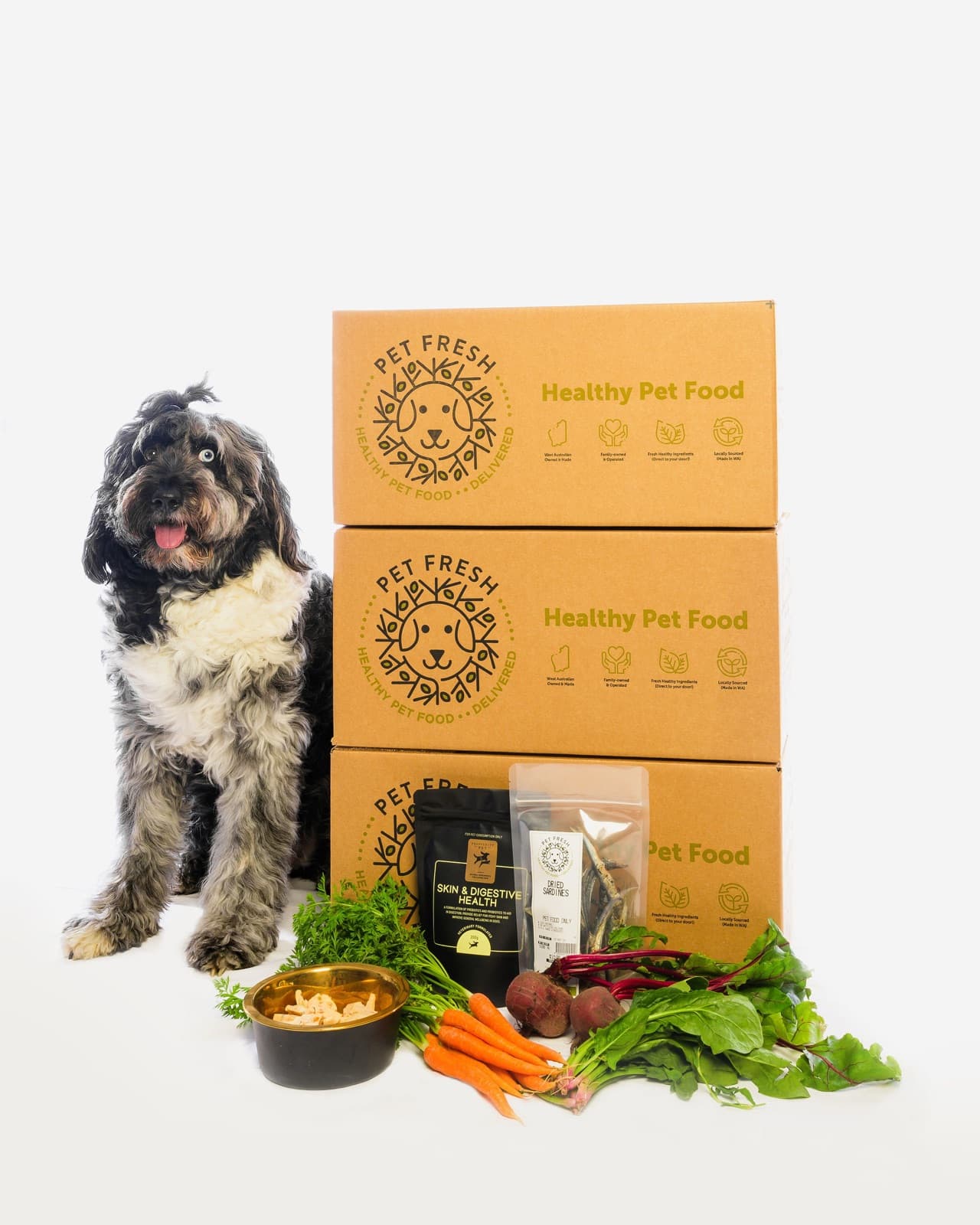Pet Fresh brand photography